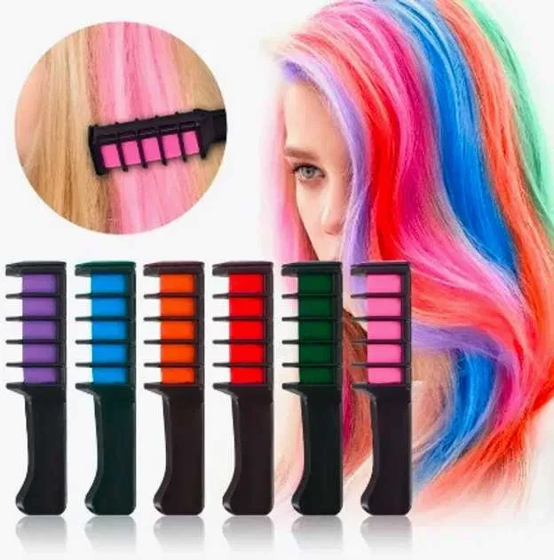 Набір крейди для волосся із 6 шт. Hair Chalk, фото 1