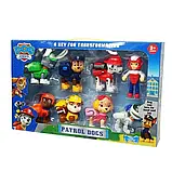 Набір фігурок  Щенячий патруль 8 персонажів  відкриваються рюкзаки  Paw Patrol якість швидка відправка, фото 2