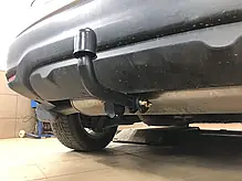 Фаркоп Nissan Qashqai J11 2014-2019 (Ніссан Кашкай) без підрізу бампера, фото 5