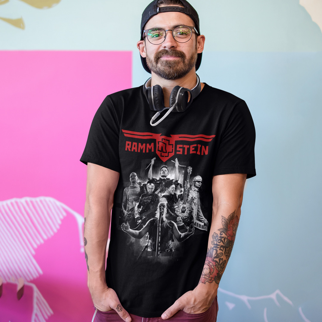 Футболка унісекс Rammstein (Band) XS чорний, фото 1