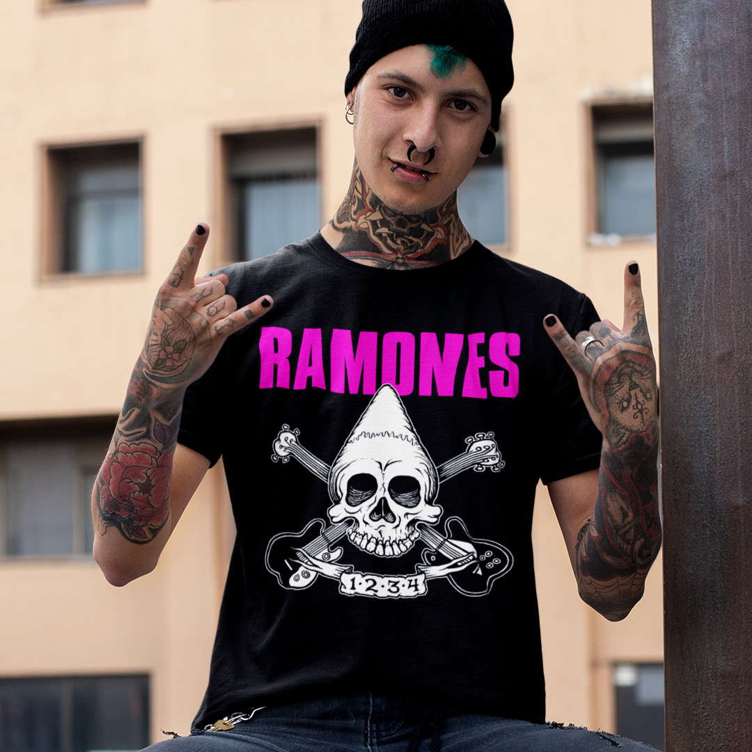 Футболка CULT - Ramones - 1 2 3 4