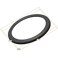Безель для смарт годинника Xiaomi Watch S3/S4 PC Anti drop Bezel Ring Silver + захисна плівка, фото 8