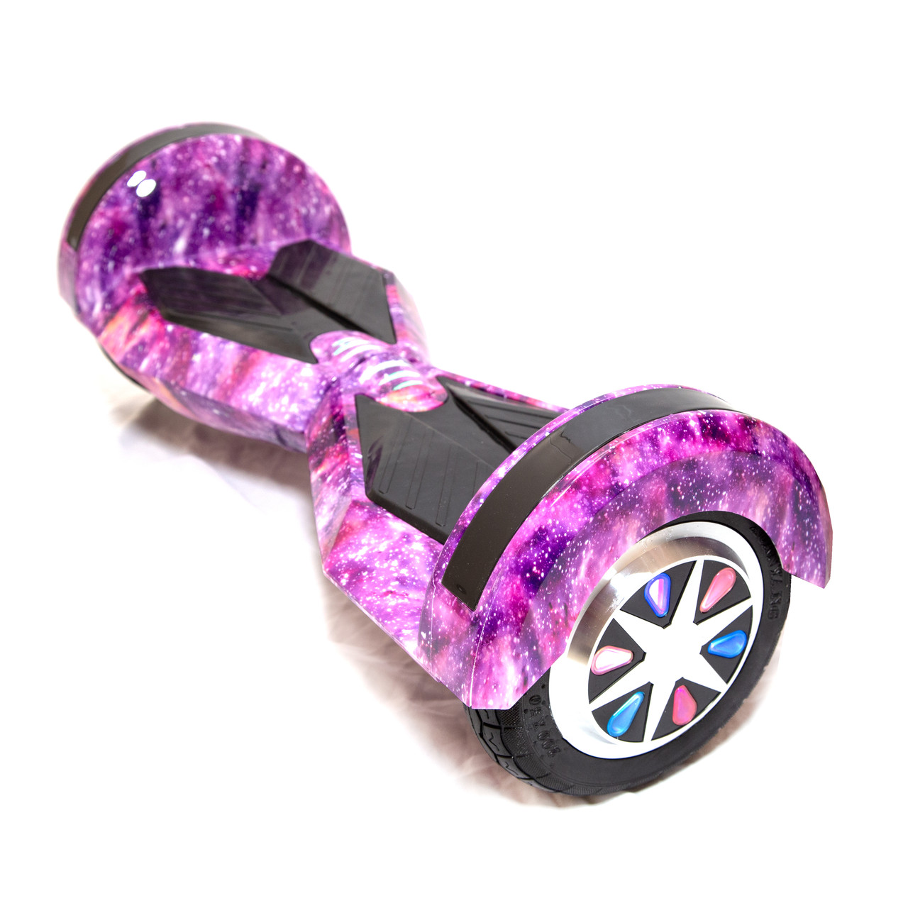 Гіроборд Smart Balance Wheel 8 рожевий космос, фото 1