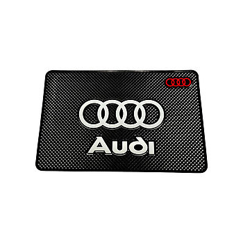 Антиковзаючий килимок на панель авто Audi, уцінка