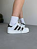 Кросівки Adidas Superstar XLG White Black Platform - IF9995, фото 6