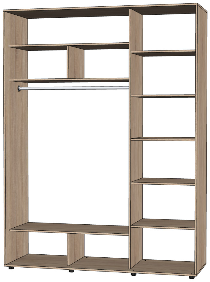 Шафа-купе Люкс 65 Імперія Меблів, шафа розсувна 2 двері купити в Одесі, Україні, фото 1