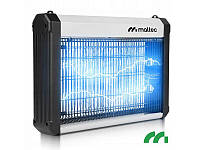 Мухоловка електрична (70 м2) Maltec EGO-02-16W (2x8W) 220В, 3000В, Інсектицидна лампа, Польща