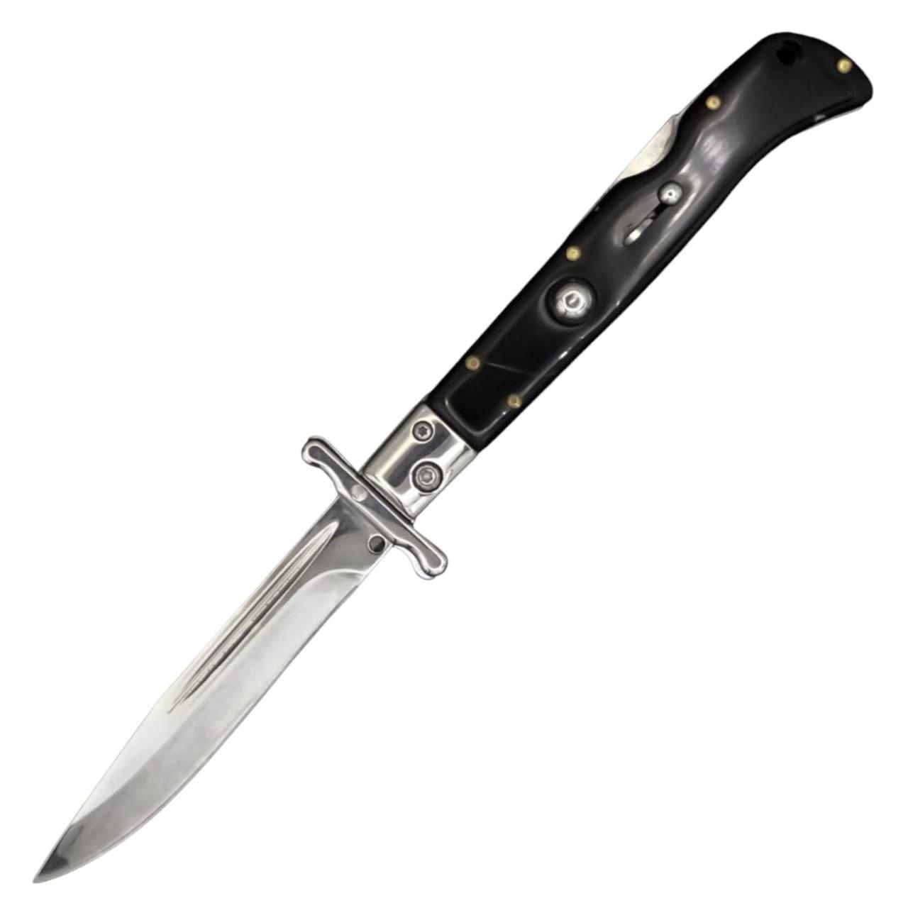 Викидний ніж AKC 9 із Чохлом 23см Black (7_02138)