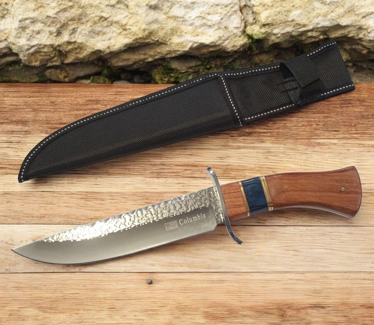 Мисливський ніж Columbia 167 із Чохлом 31.5см Brown (7_02181)