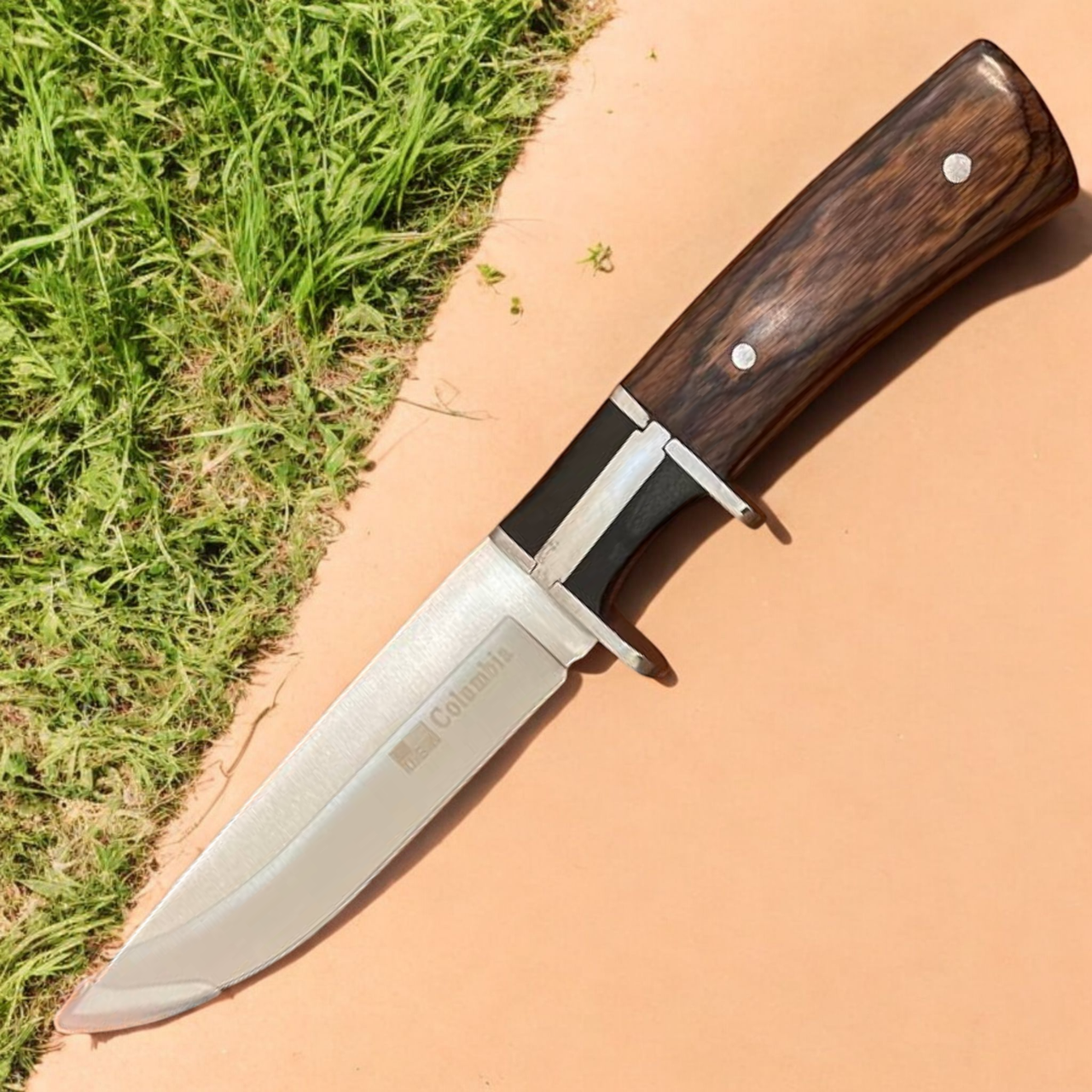 Мисливський ніж Columbia 183 із Чохлом 29см Brown (7_02200)