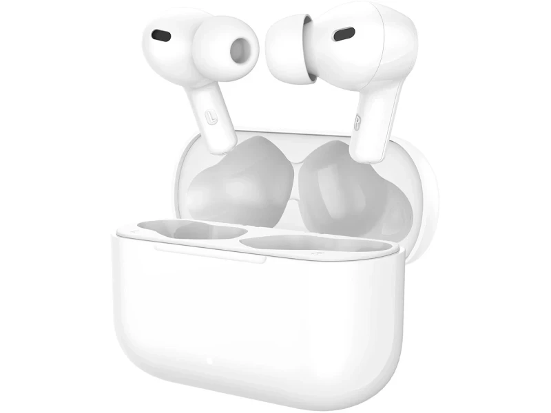 Навушники TWS (повністю бездротові) Tecno Buds 1 White (4895180763274)