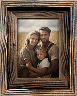 Рамка для фотографій SUMGAR 5x7 дюймів дерев'яна настільна для інтер'єру з кріпленням і підставкою