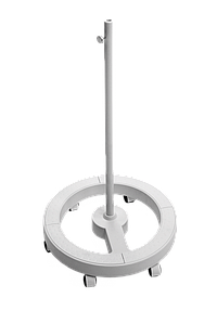 Стійка мобільна на колесах штатив для збільшувальної лампи-лупи мод. 5-В_W