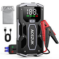 Автомобильный стартер ACEZUK M01 12800 мАч 2000 А пусковое устройство для бензиновых и дизельных двигателей