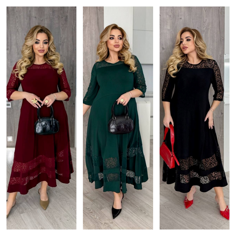 Елегантна сукня норма і батал