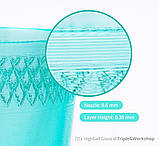Пластик філамент для 3Д-друку Bambu Lab PETG  Translucent (), Reusable Spool, 1.75мм, 1кг, 330м, 230-260°C,, фото 4