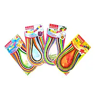 Набір для квілінгу Квіти (смужки 3мм х 420мм 9колір +3 аплікації)