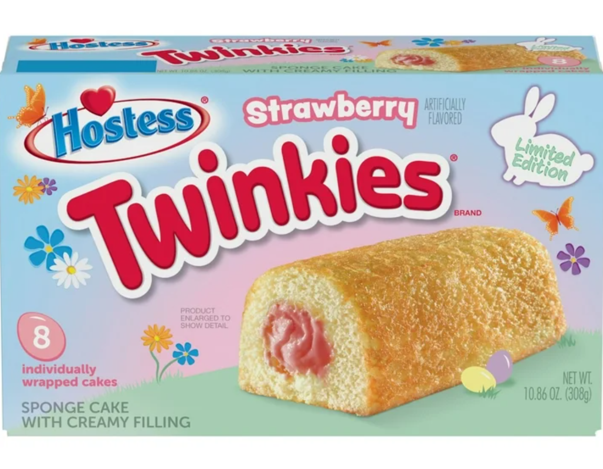 Бісквіт Hostess Strawberry Twinkies Limited Edition 308г