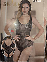 БОДІ  SEXY  дрібна сітка . Бодістокінг . Виробник Польща.