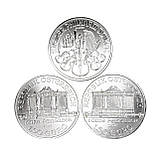 Срібна інвестиційна монета «Венська Філармонія» 1 унція (1 oz) 999 проби 1.5 Євро Австрія 2021 рік, фото 5