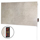 Керамічна панель опалення з програматором Flyme 1000PW бежевий камінь, фото 4