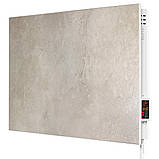 Керамічний обігрівач Flyme 1000 PW з програматором, бежевий камінь, фото 5