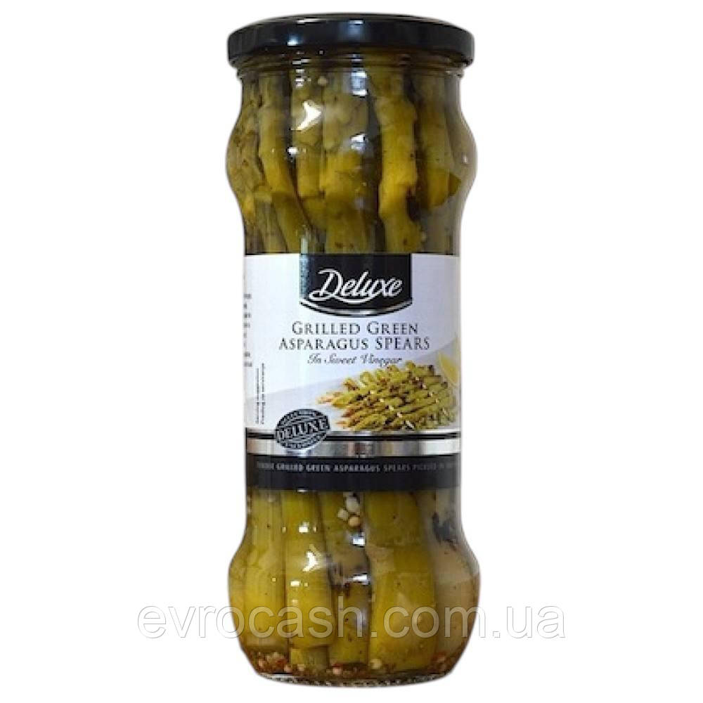 Спаржа грильова Deluxe Grilled Asparagus 330 гр 12 шт ящ