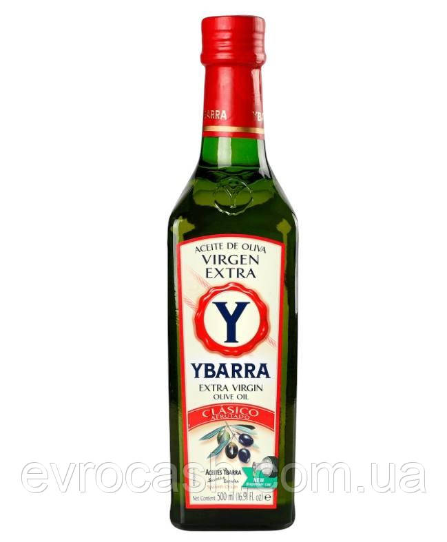 Олія оливкова Ybarra Extra Virgin 1 л 12 шт ящ, фото 1