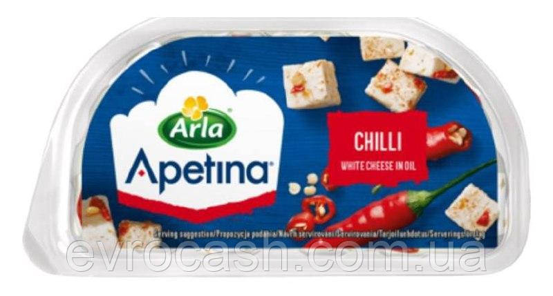 Сир фета Apetina chilli перець  100 гр 5 шт ящ