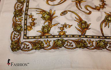 Біла хустка українська маленька Інга