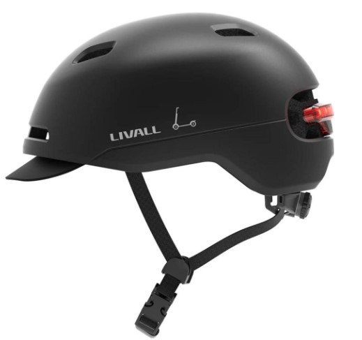 Захисний шолом Livall C21 (L) Midnight Black (LIV-000C21-5341), фото 1