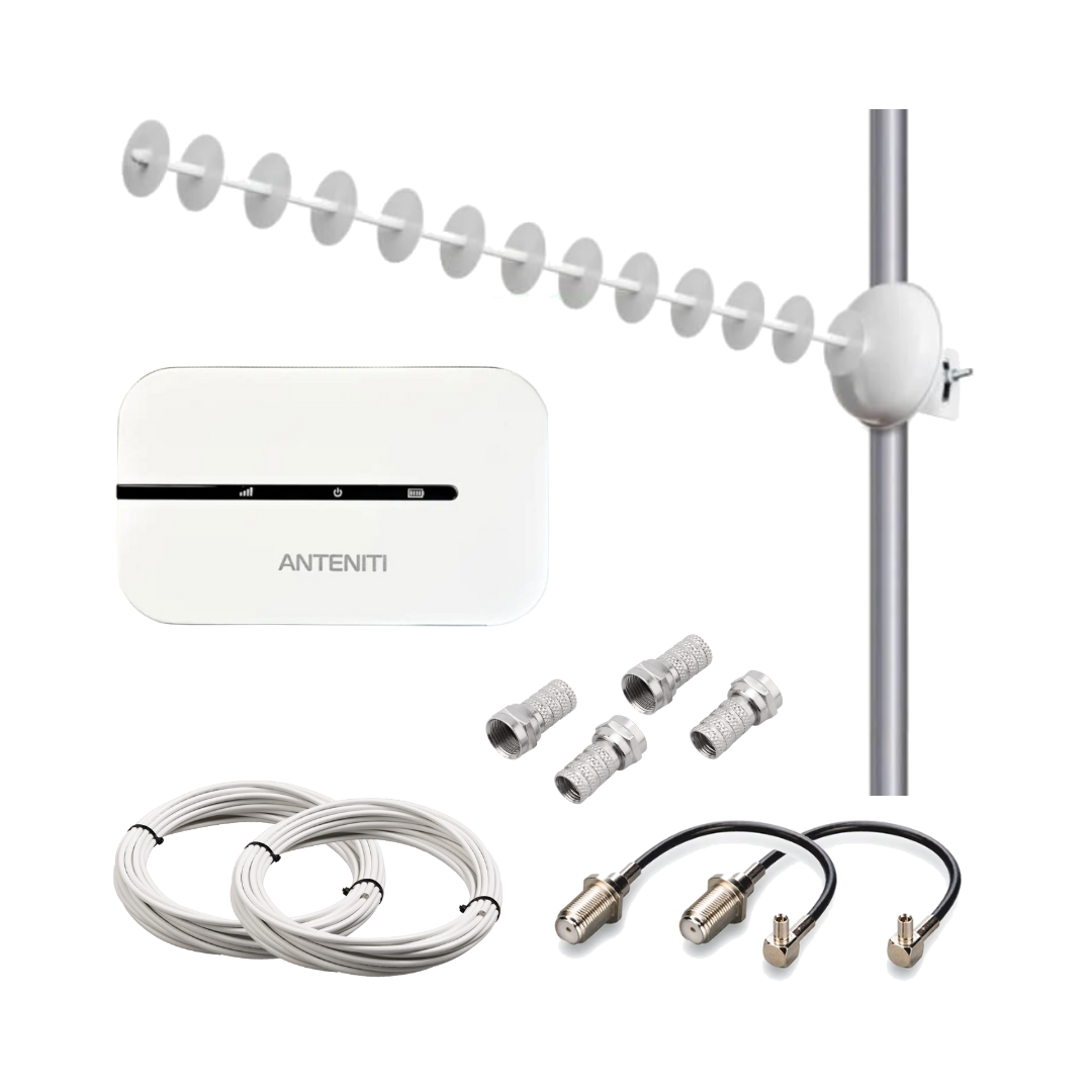 4G Комплект WI-FI роутер ANTENITI 5576 + 4G антена MIMO від R-Net Стріла 5 2x20 Дб