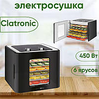 Дегідратор для сушіння Clatronic DR 3773 Сушильні апарати Clatronic Сушарка для овочів і фруктів Електросушарка