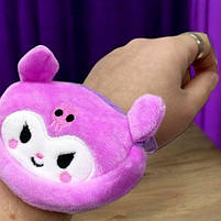 Браслет-ломашка з монетницею "Санріо. Куромі", фiолетовий [tsi262685-TSI], фото 2