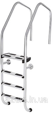 Сходи для басейну Flexinox Overflow Special (4 сходинки), AISI-316L, фото 1