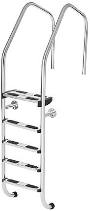 Сходи для басейну Flexinox Overflow Special (5 сходинок), AISI-316L, фото 1