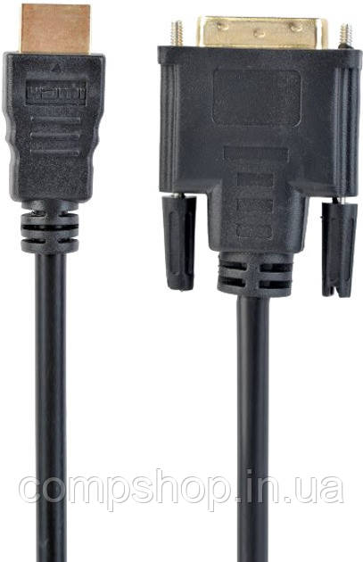 Кабель HDMI - DVI 4.5м Cablexpert, v1.3 (CC-HDMI-DVI-15) (код 42700)