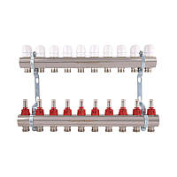 Колектор з витратомірами Thermo Alliance Standart 1" 10 виходів SD235W10