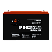 Тяговий свинцево-кислотний акумулятор LP 6-DZM-35 Ah