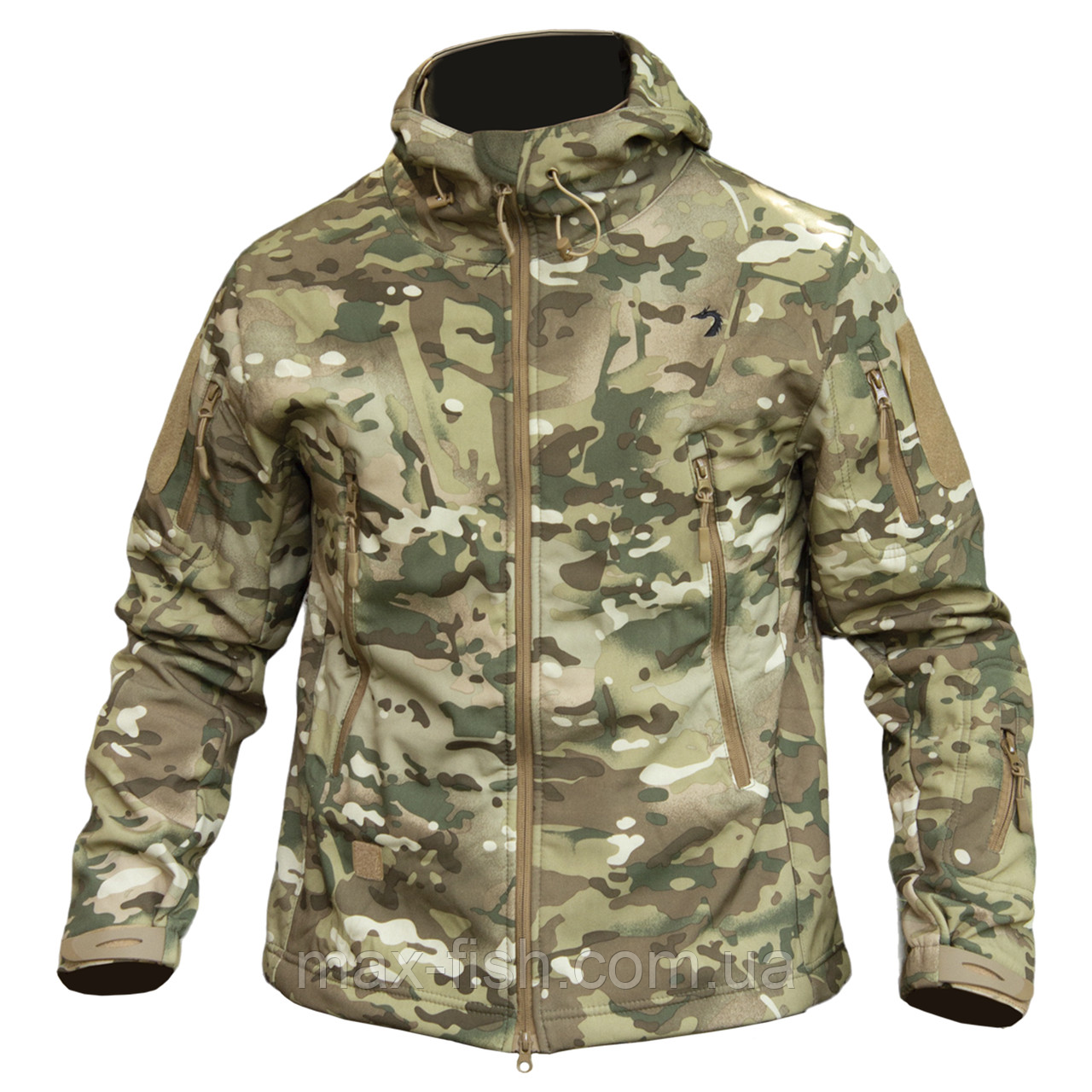Куртка тактична Storm Soft Shell на флісі софт шел мультикам розмір M