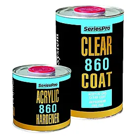 Лак для кузова CS SYSTEM SeriesPro Clear Coat UHS 860 глянцевий безбарвний 1 л (CSV006)