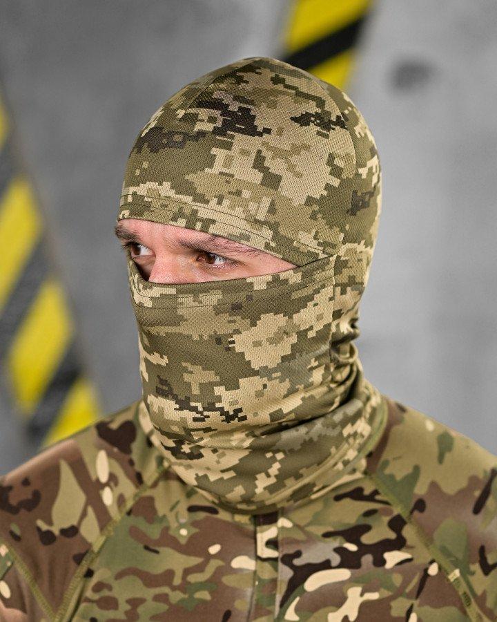 Літня балаклава coolmax армійська балаклава піксель, фото 1