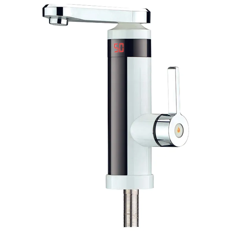 Водонагрівач 3,3 kW проточний, з індикатором температури, RESET, на мийку MIXXUS Electra 345-E (MI6112), фото 1