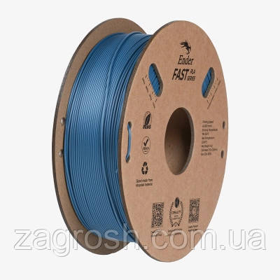 Promo Цена! Пластик для 3D-принтера Creality PLA Fast, Ender, 1.75мм, gray, 1кг (3301010437) - только на ZaGrosh.com.ua, фото 1