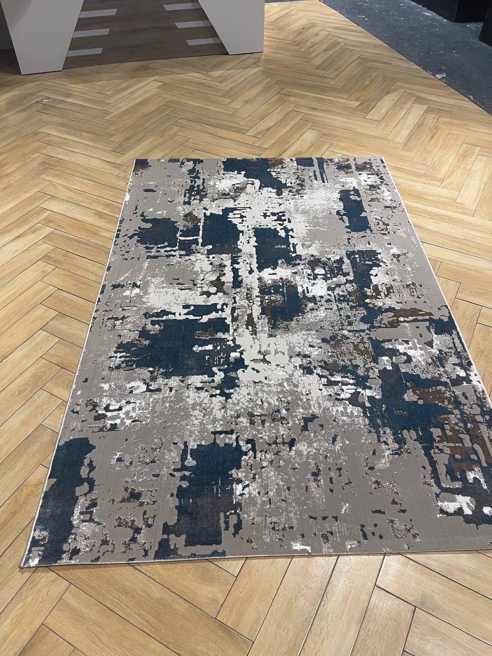 Килимові новинки Area 792 cream blue, фото 1