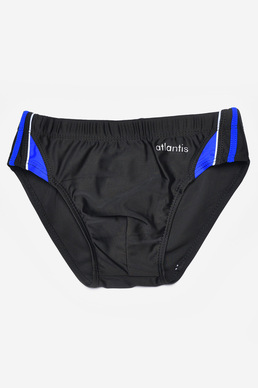 Плавки дитячі для хлопчика чорного кольору 200154M, фото 1