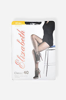 Колготи жіночі 40 ДЕН чорного кольору 198705M