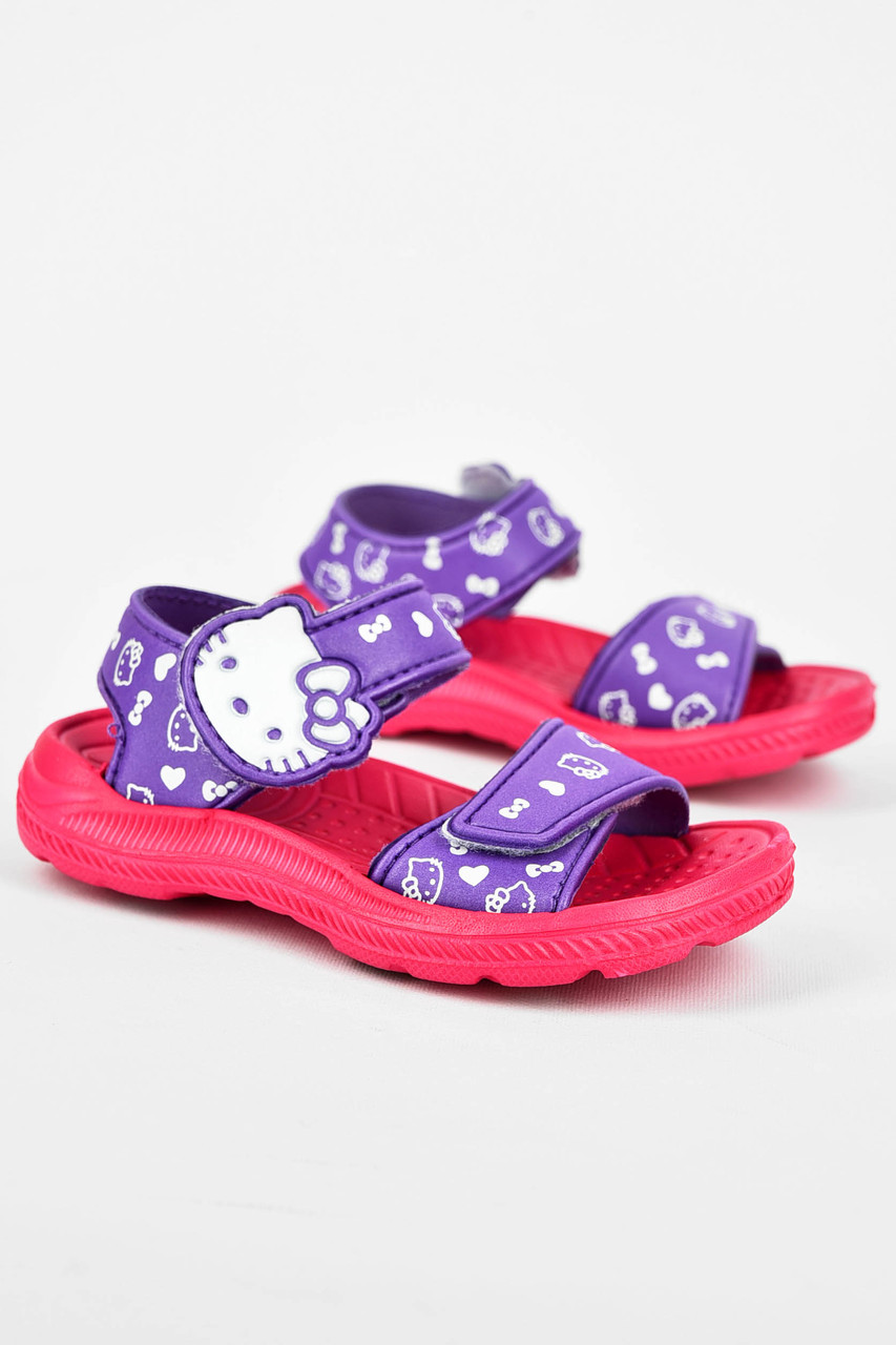 Босоніжки дитячі піна рожево-фіолетового кольору 200022T Безкоштовна доставка, фото 1