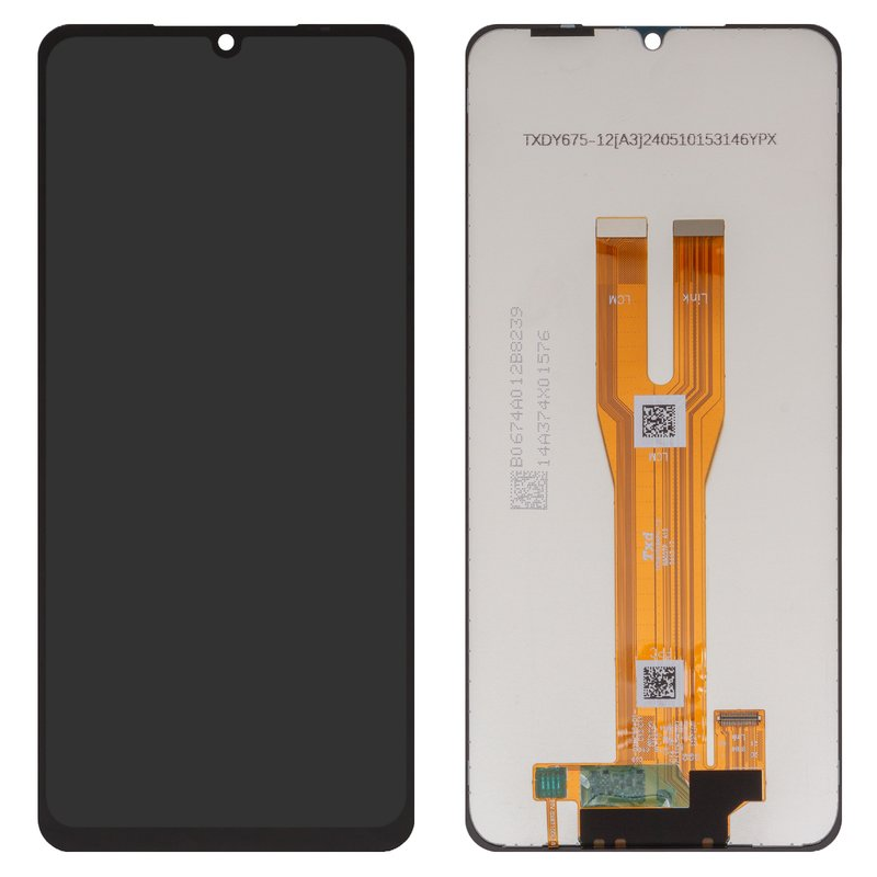 Дисплей Samsung SM-A065 Galaxy A06 (2024) у зборі із сенсором black TFT