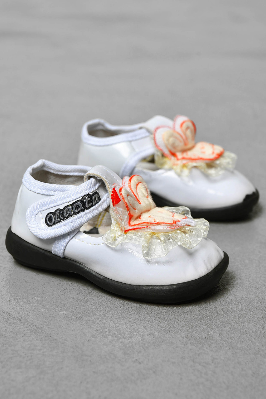 Пінетки дитячі білого кольору 200090P, фото 1